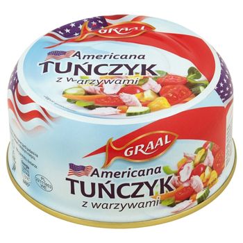 GRAAL Americana Tuńczyk z warzywami 280 g