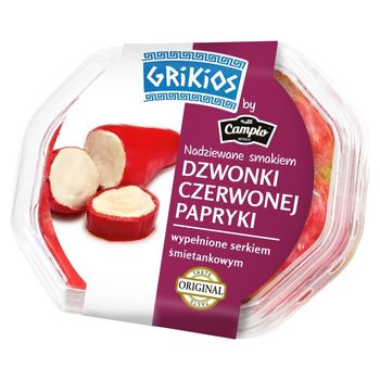 Grikios Antipasti Dzwonki czerwonej papryki z serem 250 g