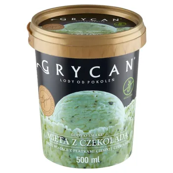 Grycan Lody o smaku mięta z czekoladą 500 ml