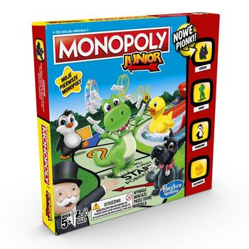 HASBRO Gra rodzinna  Monopoly Junior A6984