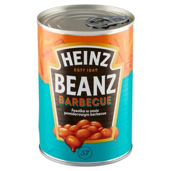 Heinz Fasolka w sosie pomidorowym barbecue 390 g