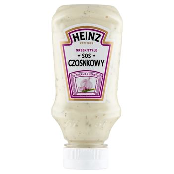 Heinz Greek Style Sos czosnkowy 230 g