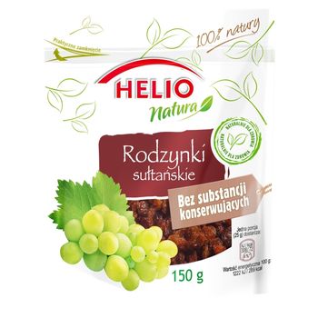 Helio Natura Rodzynki sułtańskie 150 g