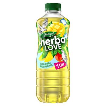 Herbapol HerbaLove Napój owocowo-herbaciany zielona herbata mango i pokrzywa 1 l