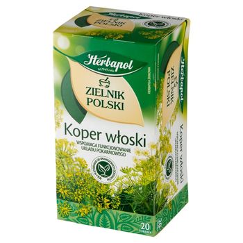 Herbapol Zielnik Polski Herbatka ziołowa koper włoski 36 g (20 x 1,8 g)