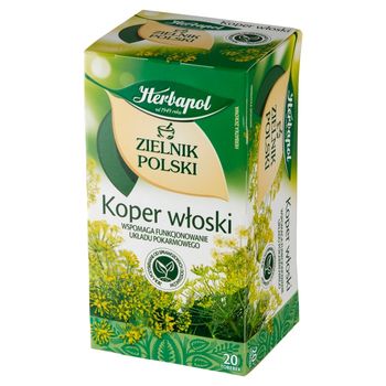 Herbapol Zielnik Polski Herbatka ziołowa koper włoski 36 g (20 x 1,8 g)