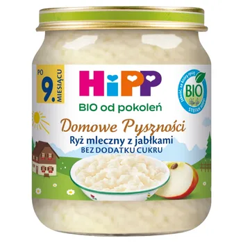 HiPP BIO Domowe Pyszności Ryż mleczny z jabłkami po 9. miesiącu 200 g