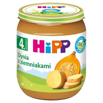 HiPP BIO Dynia z ziemniakami po 4. miesiącu 125 g