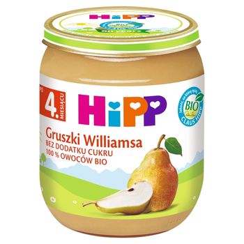 HiPP BIO Gruszki Williamsa po 4. miesiącu 125 g