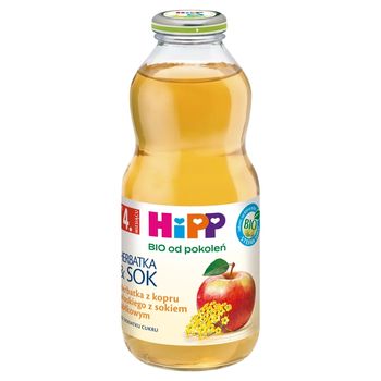 HiPP BIO Herbatka z kopru włoskiego z sokiem jabłkowym po 4. miesiącu 0,5 l