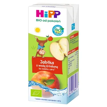 HiPP BIO Jabłka z wodą źródlaną dla dzieci od 1. roku 200 ml