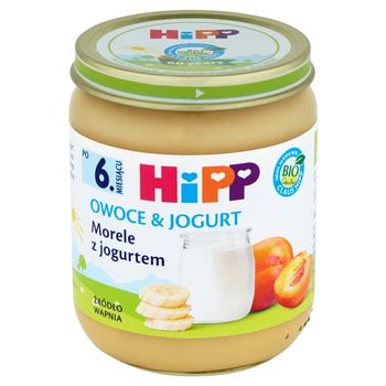 HiPP BIO Owoce & Jogurt Morele z jogurtem po 6. miesiącu 160 g