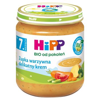 HiPP BIO Zupka warzywna delikatny krem po 7. miesiącu 200 g