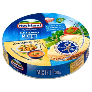 Hochland Ser kremowy mixtett w trójkącikach 180 g
