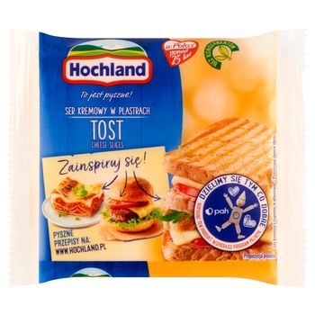 Hochland Ser kremowy w plastrach Tost 130 g