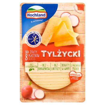 Hochland Ser żółty tylżycki w plastrach 135 g