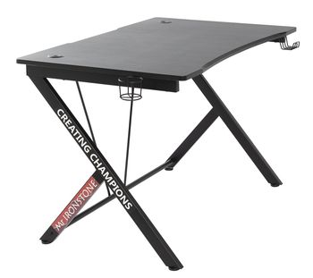 Home Invest Biurko gamingowe czarne 115cm