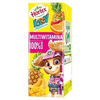 Hortex Leon i Przyjaciele Sok 100 % multiwitamina 200 ml