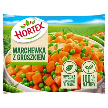 Hortex Marchewka z groszkiem 450 g