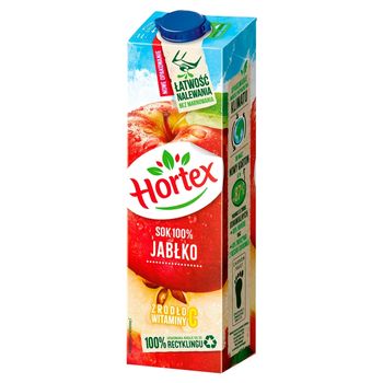 Hortex Sok 100 % jabłko 1 l