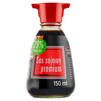House of Asia Sos sojowy premium o obniżonej zawartości soli 150 ml