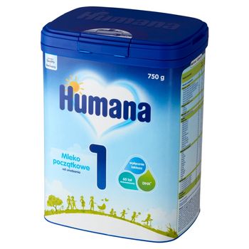Humana 1 Mleko początkowe od urodzenia 750 g