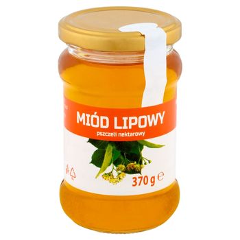 Huzar Miód lipowy pszczeli nektarowy 370 g