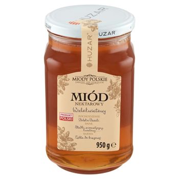 Huzar Miód nektarowy wielokwiatowy 950 g