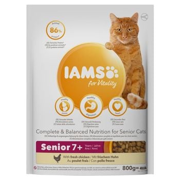 Iams Vitality Karma dla starszych kotów 800 g