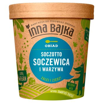 Inna Bajka Obiad Soczotto soczewica i warzywa 70 g