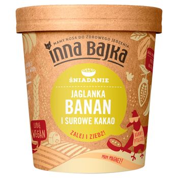 Inna Bajka Śniadanie Jaglanka banan i surowe kakao 65 g