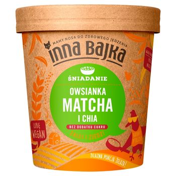 Inna Bajka Śniadanie Owsianka matcha i chia 70 g