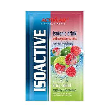 ACTIVLAB ISOACTIV MALINA Z LIMONKĄ SASZETKA 31,5g