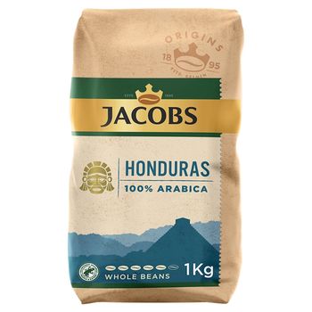Jacobs Origins Honduras Elegant & Complex Kawa ziarnista palona 1000 g