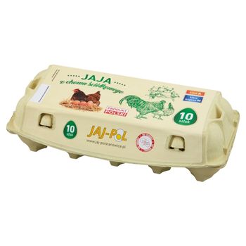 Jaja z chowu ściółkowego M 10 sztuk