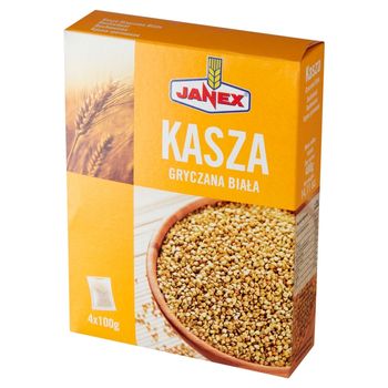 Janex Kasza gryczana biała 400 g (4 x 100 g)