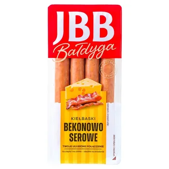 JBB Bałdyga Kiełbaski bekonowo serowe 190 g