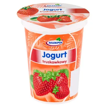 Mlekpol Jogurt truskawkowy 400 g