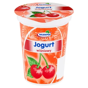 Mlekpol Jogurt wiśniowy 400 g