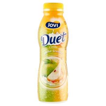 Jovi Duet Napój jogurtowy o smaku jabłko-gruszka 350 g