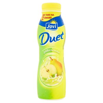 Jovi Duet Napój jogurtowy o smaku jabłko-gruszka 350 g