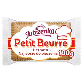 Jutrzenka Herbatniki Petit Beurre ekstra grube 100 g