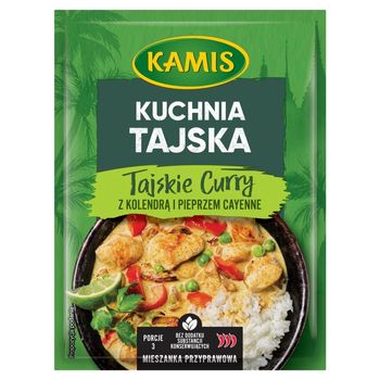 Kamis Kuchnia tajska Mieszanka przyprawowa tajskie curry z kolendrą i pieprzem cayenne 15 g