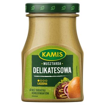 Kamis Musztarda delikatesowa 185 g