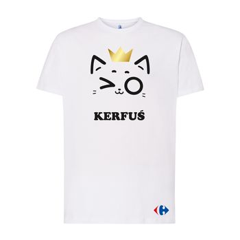 KERFUŚ w koronie T-shirt jednostronny biały S