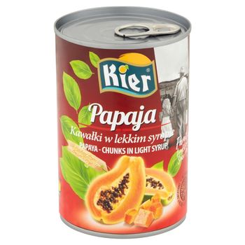 Kier Papaja kawałki w lekkim w syropie 425 g