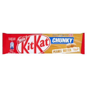 KitKat Chunky Peanut Butter Paluszek waflowy w mlecznej czekoladzie 42 g