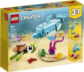 Klocki LEGO Creator Delfin i żółw (31128)