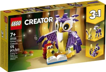 Klocki LEGO Creator Fantastyczne leśne stworzenia (31125)