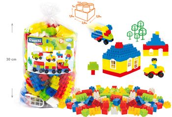KLOCKI W WORKU 150 EL.